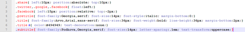 Une CSS optimale