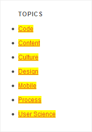 Menu CSS