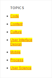 Menu CSS