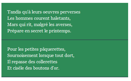 Le Printemps
