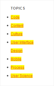 Menu CSS
